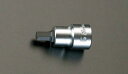 【メーカー在庫あり】 エスコ ESCO 3/8"sqx 6mm INHEX ビットソケット 000012015625 HD店