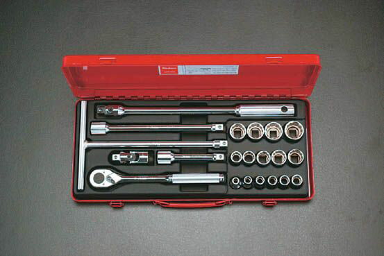 【メーカー在庫あり】 エスコ ESCO 1/2"sq ソケットレンチセット 000012058333 HD店