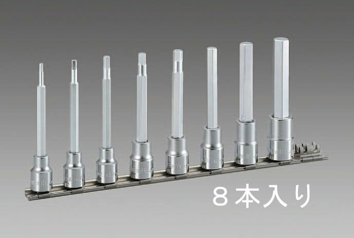 ●(セット内容)…8個組●差込角…3/8”●全長…100mm●総重量…640g●付属品…ホルダーサイズ：3mmサイズ：4mmサイズ：5mmサイズ：6mmサイズ：7mmサイズ：8mmサイズ：10mmサイズ：12mm　000012226895楽天 HD店　