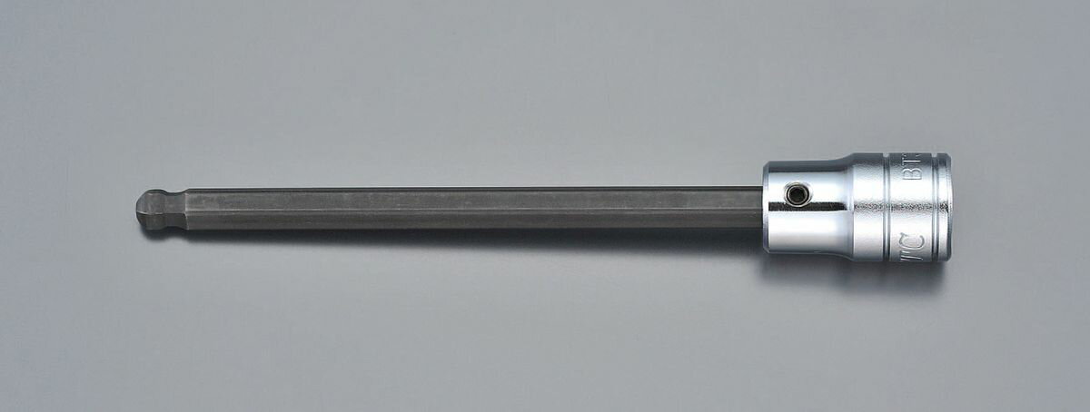 【メーカー在庫あり】 エスコ ESCO 3/8"sqx8mm ロングヘックスビットソケット 000012227199 HD店