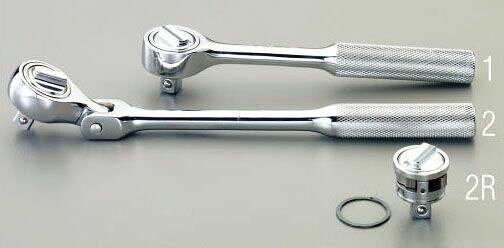 ●差込角…3/8”●送り角…8.8°●全長…246mm●材質…スチール90°首振り　タイプ左右切替式000012099069楽天 HD店　