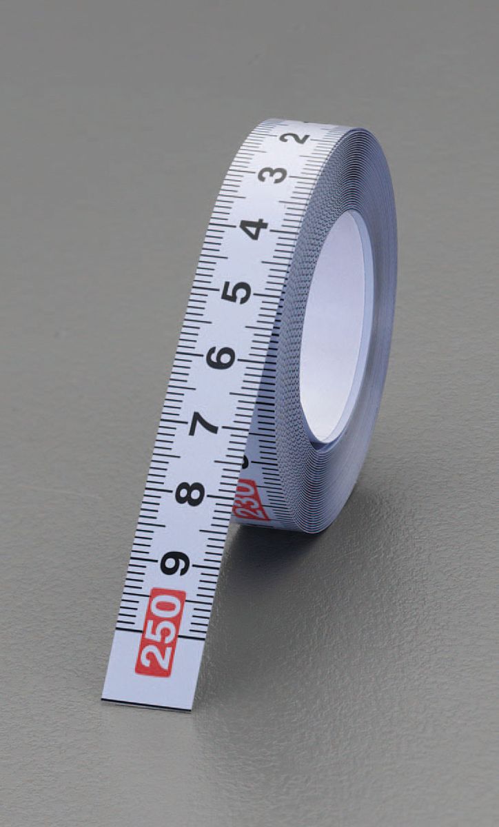 【メーカー在庫あり】 エスコ ESCO 13mmx5.0m 粘着付 目盛テープ(振分目盛) 000012228011 HD店