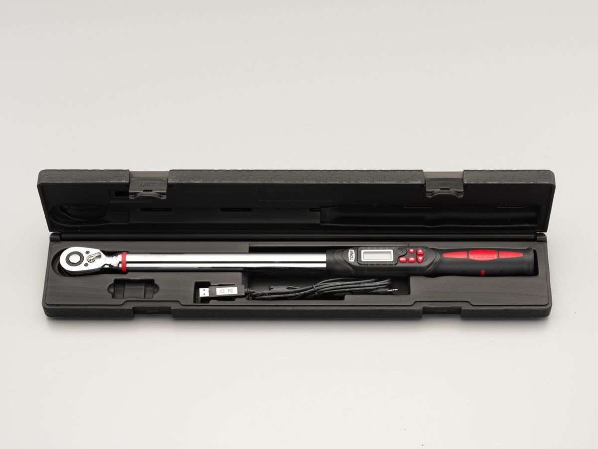 【メーカー在庫あり】 エスコ ESCO 68-340Nm 1/2"sqデジタル トルクレンチ 000012263752 HD店