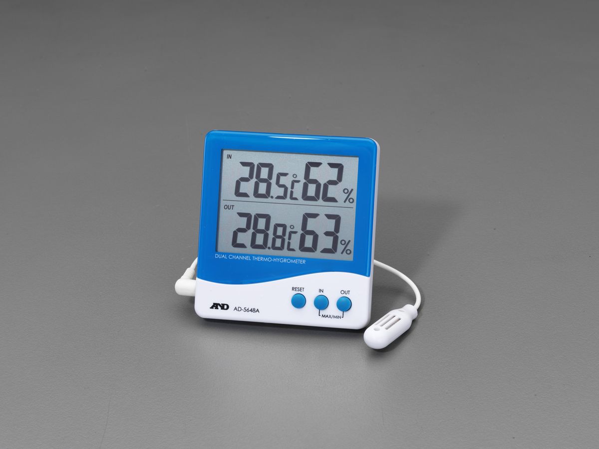 【メーカー在庫あり】 エスコ ESCO デジタル温度湿度計 000012259530 HD店