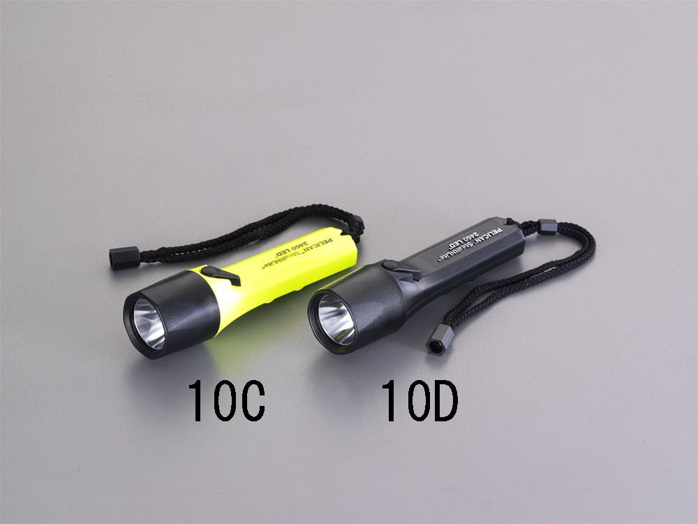 【メーカー在庫あり】 エスコ ESCO 充電式 フラッシュライト/LED(防爆構造 黄) 000012235605 HD店