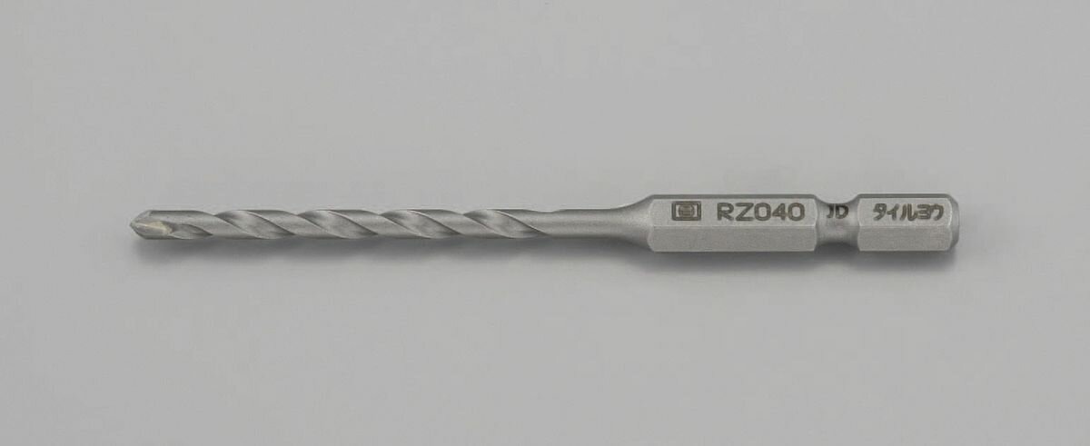 ●用途…タイル、瓦、大理石などへの穴あけ作業に●材質…HSS（ハイス）●六角シャンク…1/4”●刃先外径…5.0mm●全長…95mm●有効長…50mm充電インパクトドリルで使用可能水使用で切削性、耐久性が向上します。000012212557 HD　