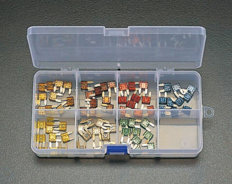 【メーカー在庫あり】 エスコ ESCO 自動車用平型ヒューズセット 000012063282 HD店