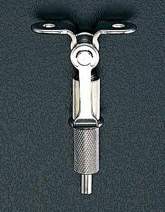 ●適合ワイヤーロープ径:1.2-2.0mm●サイズ:10.5(W)×48(H)mm●調整範囲:15mm●ねじ穴径:5mm張力調整式角度可動タイプ000012034258楽天 HD店　