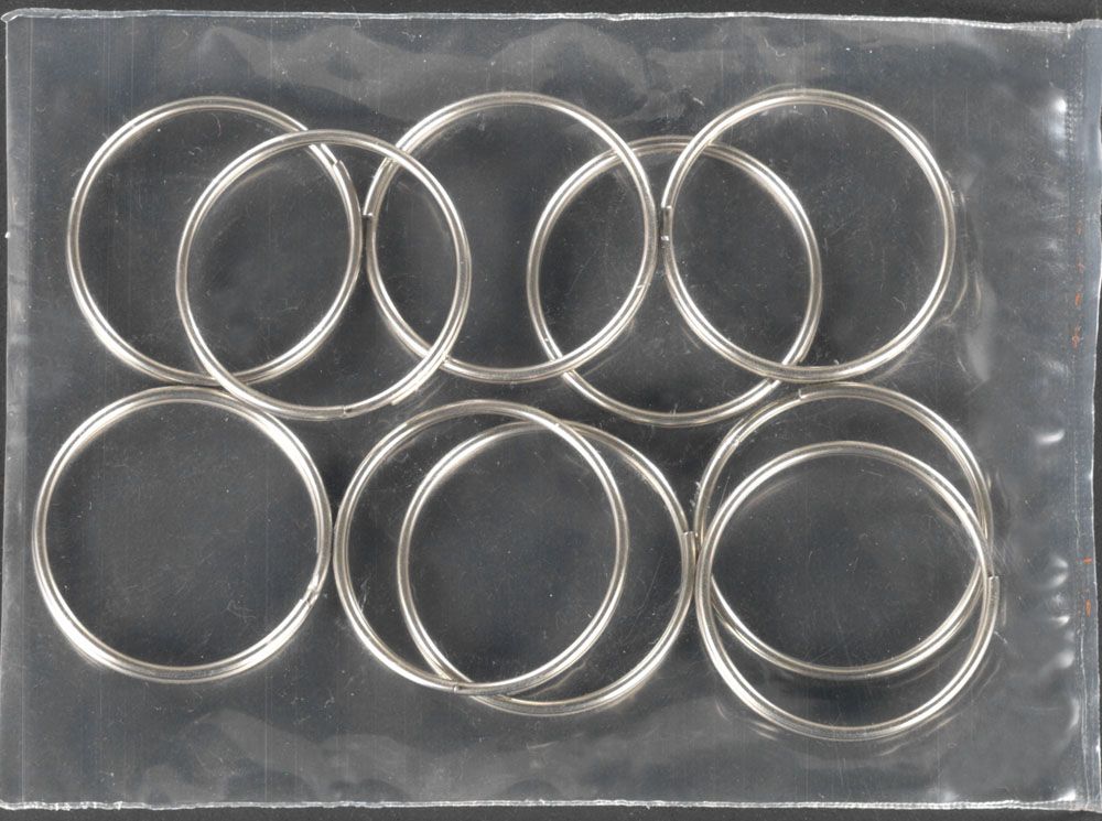 【メーカー在庫あり】 エスコ ESCO 1.0x15.0mm 2重リング ステンレス製/10個 000012204157 HD店