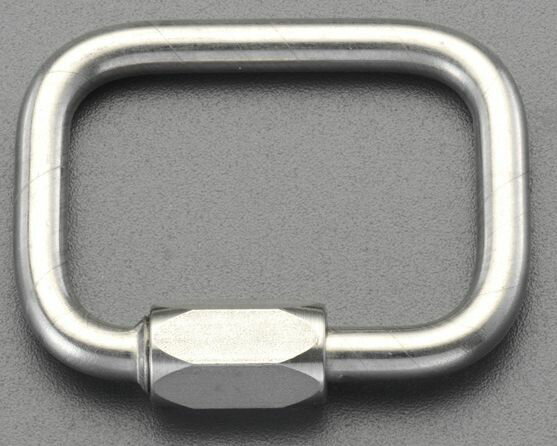 【メーカー在庫あり】 エスコ ESCO 22.0x27.5x 3.5mm クイックリング ステンレス製 000012079264 HD店