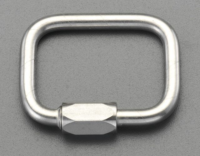 【メーカー在庫あり】 エスコ ESCO 22.0x27.5x 3.5mm クイックリング ステンレス製...