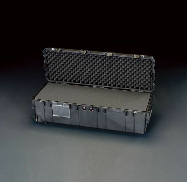 【メーカー在庫あり】 エスコ ESCO 1040x328x318mm/内寸 万能防水ケース(黒) 000012210459 HD店