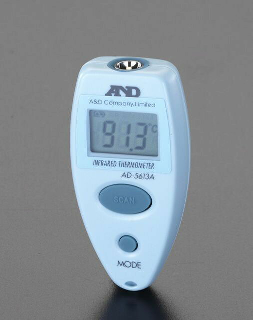 ●表示・測定範囲…-55〜220℃●表示分解能…0.1℃(-9.9〜199.9℃)それ以外は1℃●測定精度…±2%または±2℃●応答速度…約1秒●距離対測定範囲…1：1●放射率…0.05〜1.00（設定可）●電源…リチウム電池(CR2032)×1個●サイズ…39(W)×19(D)×77(H)mm●重量…32g000012073947楽天 HD店　