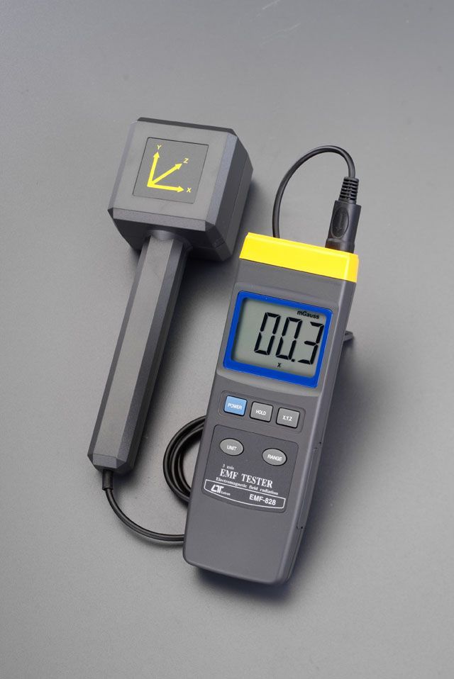 【メーカー在庫あり】 エスコ ESCO 電磁波測定器(3磁界) 000012088052 HD店