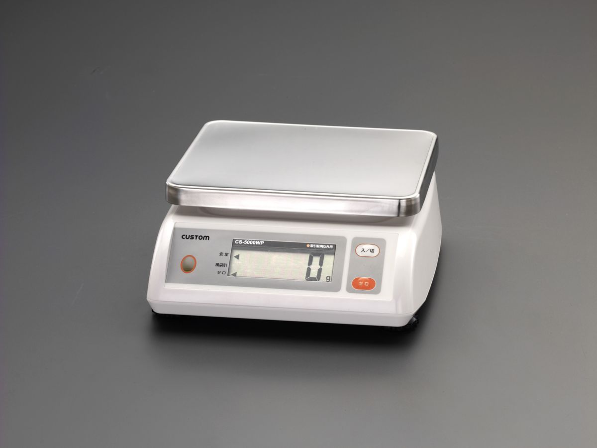 【メーカー在庫あり】 エスコ ESCO 10kg(0.005kg) 防水デジタルはかり 000012250486 HD店