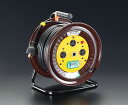 【メーカー在庫あり】 エスコ ESCO 単相AC200V/15A/30m 電工ドラム ブレーカー式 000012037586 HD店