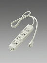 【メーカー在庫あり】 エスコ ESCO AC125V/15Ax3.0m OAタップ マグネット付 000012229205 HD(2)