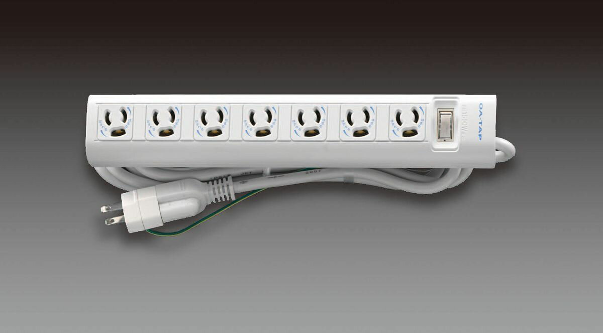 【メーカー在庫あり】 エスコ ESCO AC125V/15Ax 3m タップ 集中スイッチ マグネット付 000012081052 HD店