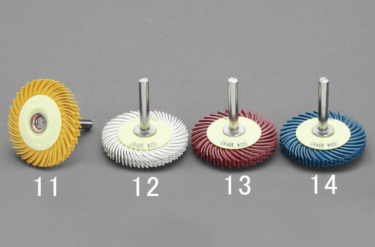 【メーカー在庫あり】 エスコ ESCO 50.8x6mm/#400 軸付特殊樹脂ディスク 000012240926 HD