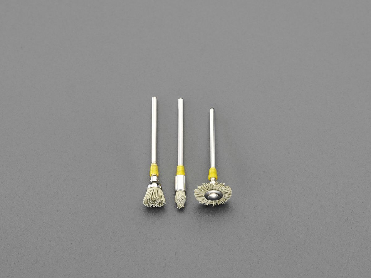 【メーカー在庫あり】 エスコ ESCO 7 x5mm ダイヤモンド砥粒付ポリエステルブラシ 3mm軸 000012261273 HD店