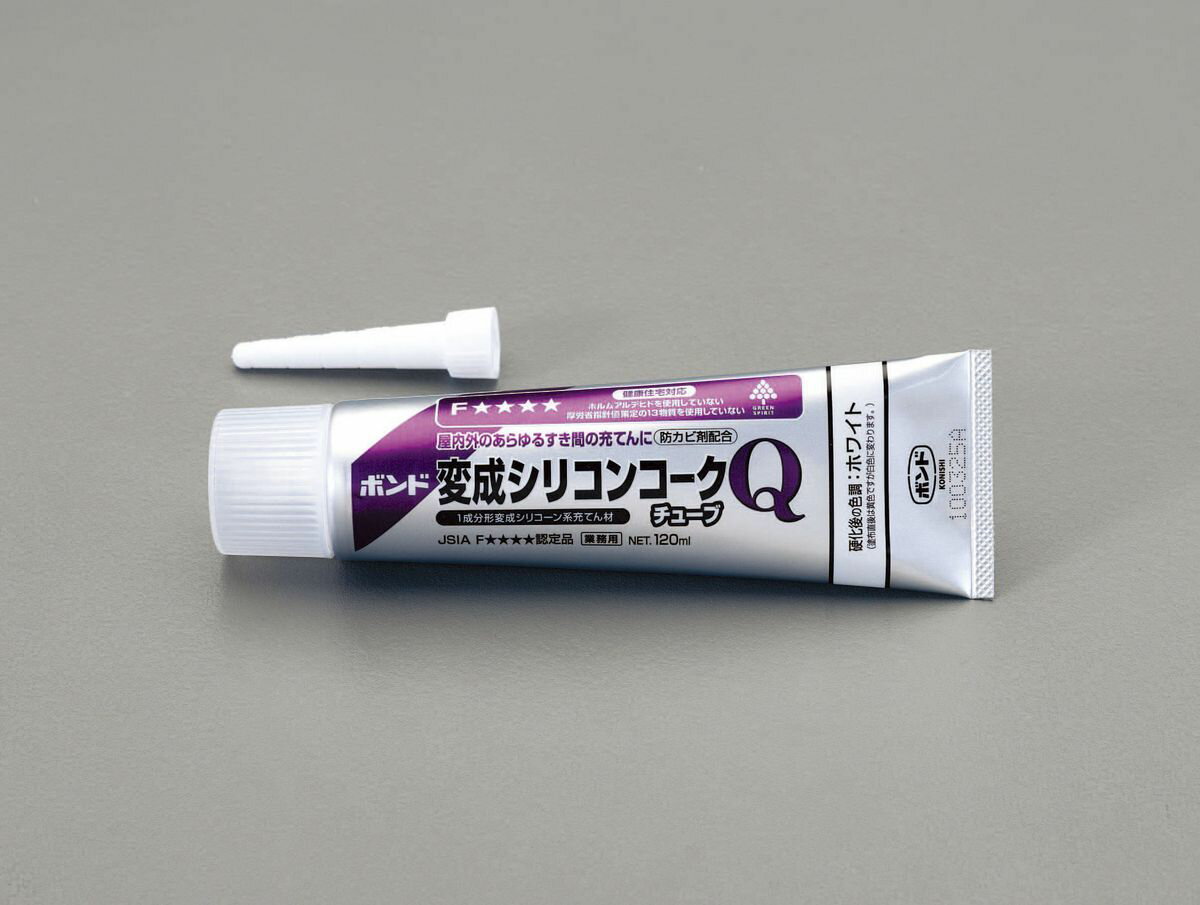 樂天商城 - 【メーカー在庫あり】 エスコ(ESCO) 120ml 変成シリコンコーク ホワイト 000012204297 HD