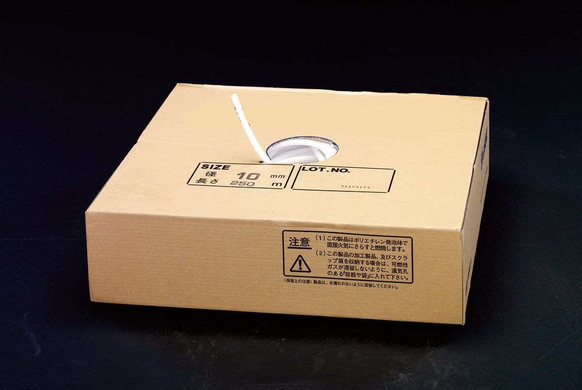 【メーカー在庫あり】 エスコ ESCO 18mm x 80m 発泡ポリエチレン丸棒 000012203781 HD店