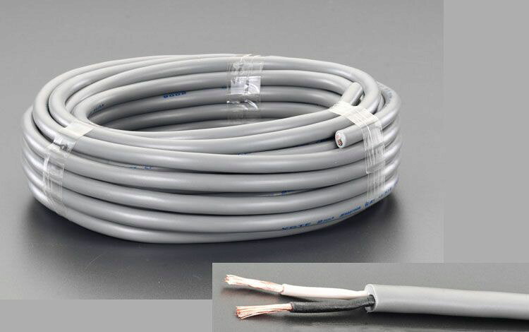 ●定格容量:17A 300V(2.0mm2×2心)●コード長:20m●カラー:グレー●外径:8mm300V以下の小型電源器具に使用シース、絶縁体に高弾性特殊コンパウンドを使用。柔軟性があり作業性に優れています。000012090959楽天 HD店　