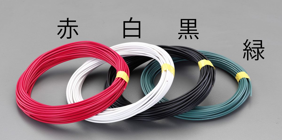 ●色:赤●長さ:20m●定格:61A 600V●公称断面積:8.0mm2●導体径構成:7本/1.2mm●導体径外径:約3.6mm●絶縁体厚さ:1.2mm●仕上り外径:約6.0mm●最大導体抵抗（20℃）:2.31Ω/km●材質:素線:銅、被覆:ビニール●定格温度:60℃1芯000012256606楽天 HD店　