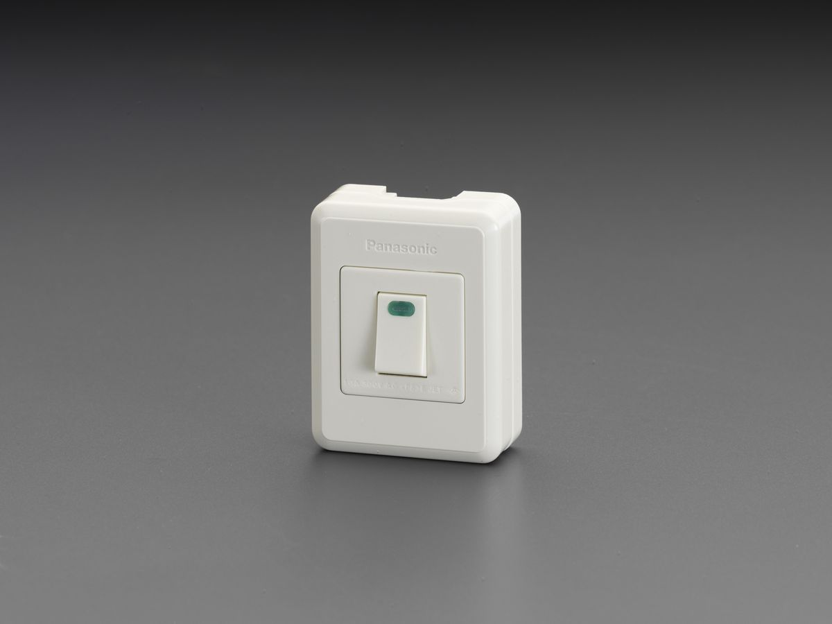 【メーカー在庫あり】 エスコ ESCO 100V/10A 角型ほたるスイッチ 000012258089 HD