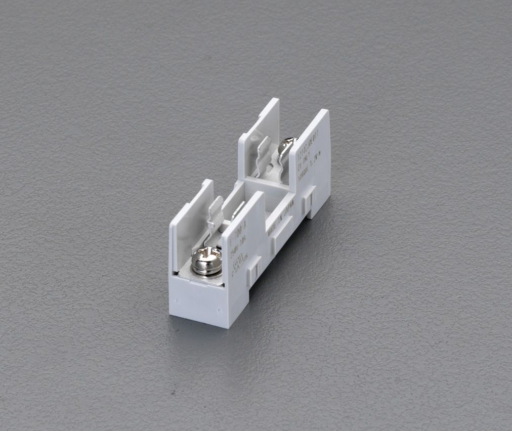 【メーカー在庫あり】 エスコ(ESCO) 250V/10A6.4x30mm ヒューズホルダー 000012242341 HD