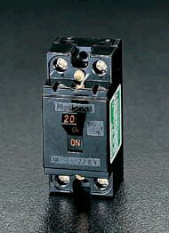 【メーカー在庫あり】 エスコ ESCO AC110V/220V/30A 安全ブレーカー 000012043066 HD店