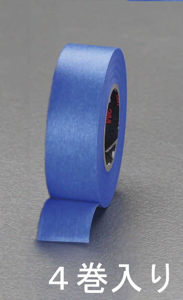●材質:基材:平面紙、粘着剤:特殊粘着剤●長さ:18m●厚さ:0.12mm●幅:30mm躯体シーリング用マスキングコンクリート・タイル・パネル用に入数は4巻入りです。000012231332 HD　