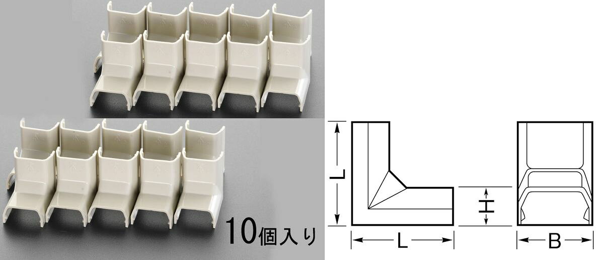 ●カラー:グレー●規格:3号●サイズ(mm):B:28.6、L:35、H:14.6モールの蓋の上からかぶせるだけで取付できます。入数は10個入りです。000012091892楽天 HD店　