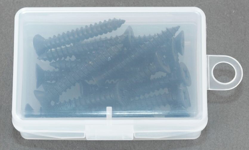 【メーカー在庫あり】 エスコ ESCO M3x20mm 皿頭タッピングビス ステンレス/黒色/32本 000012265341 HD