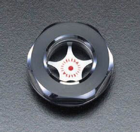 【メーカー在庫あり】 エスコ ESCO 1/2" PF スター型 オイルウィンドウ 000012071021 JP