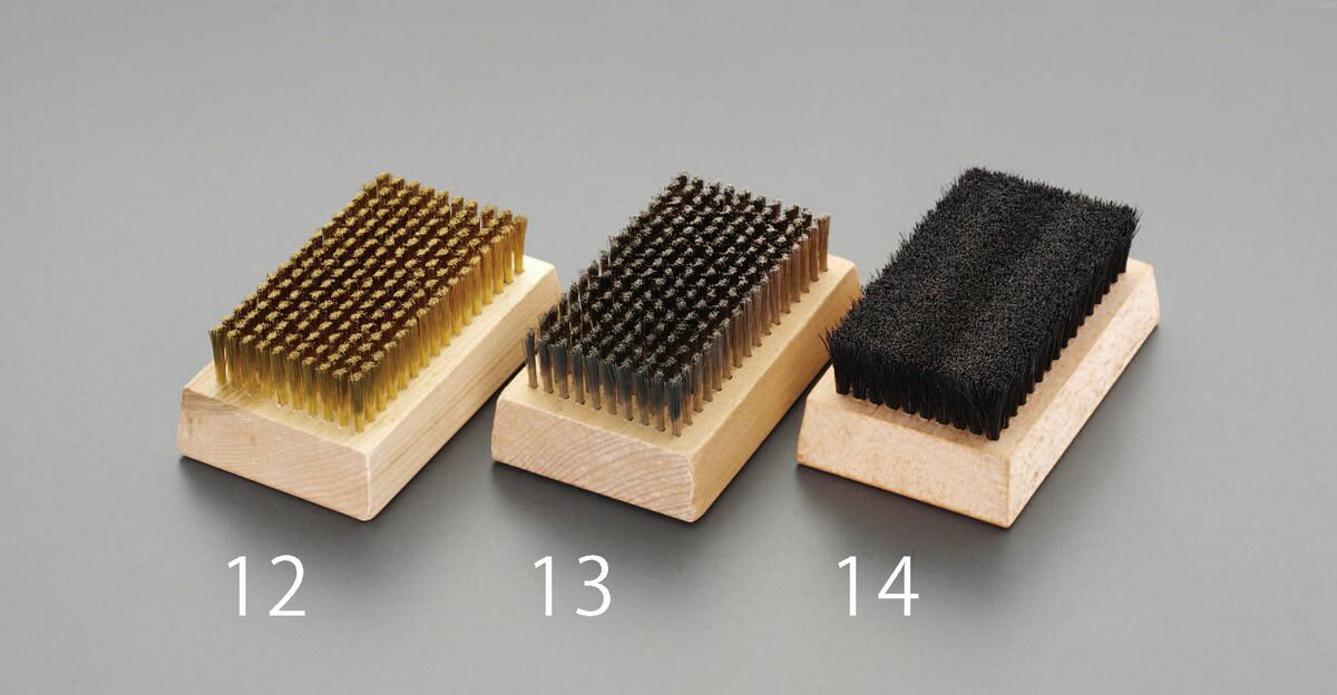 【メーカー在庫あり】 エスコ(ESCO) 38x107mm 耐静電ブラシ(馬毛) 000012001072 HD