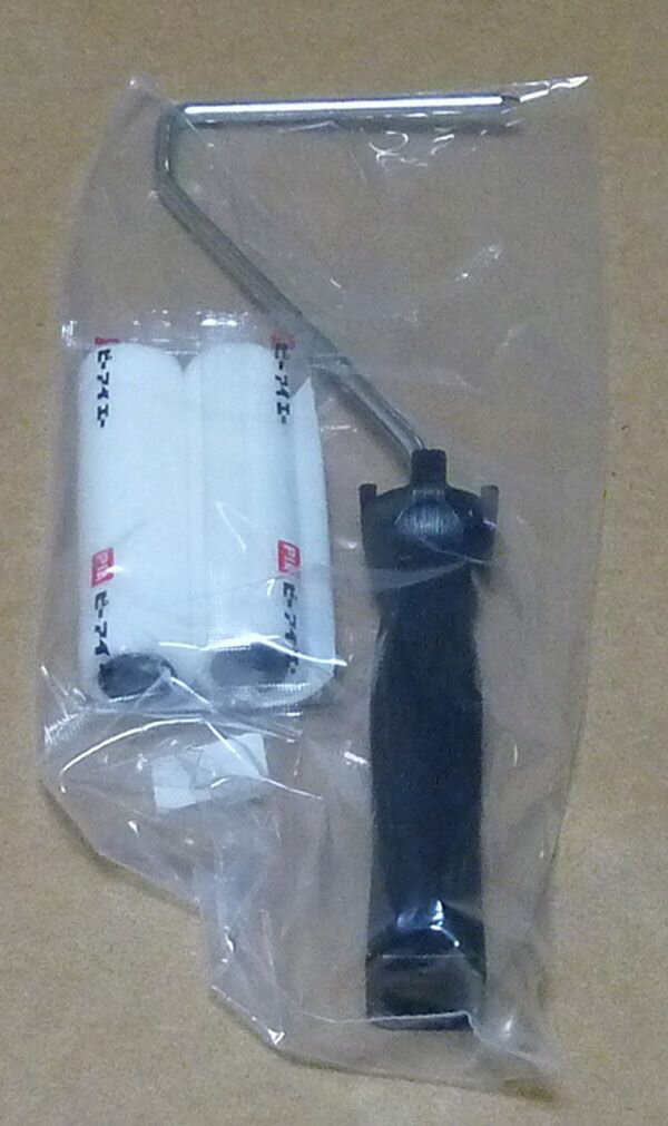 【メーカー在庫あり】 エスコ(ESCO) 100mm スモールローラー刷毛セット(美粧仕上用) 000012235775 HD