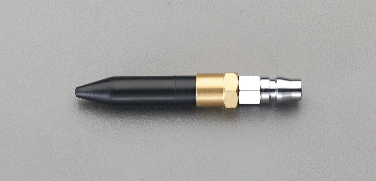 【メーカー在庫あり】 エスコ(ESCO) 110mm エアーブローガン(プラグ付) 000012235847 HD