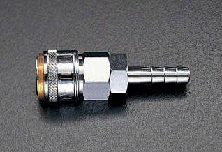 【メーカー在庫あり】 エスコ(ESCO) 15.0mm ステム型カップリング(ワンプッシュ) 000012050210 HD