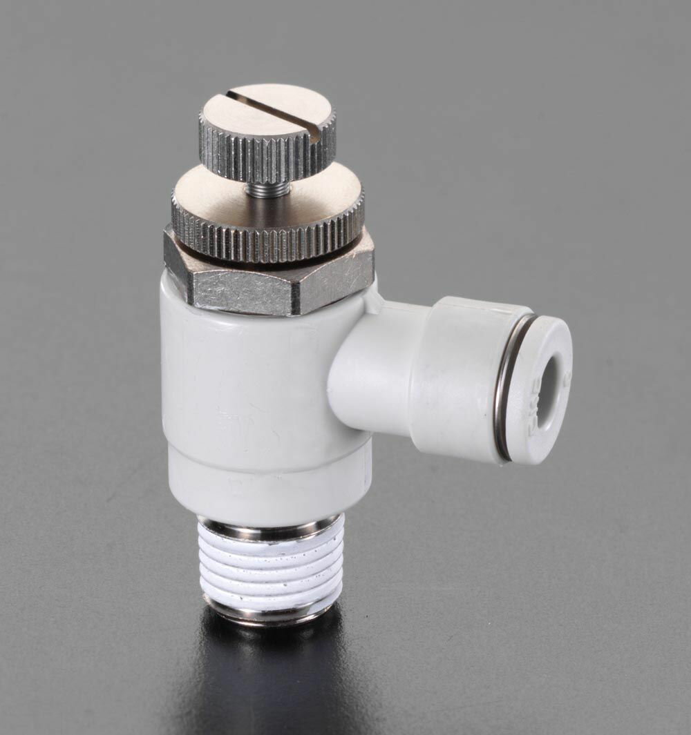 【メーカー在庫あり】 エスコ(ESCO) 6mmxR 1/4" スピードコントローラー 000012002348 HD