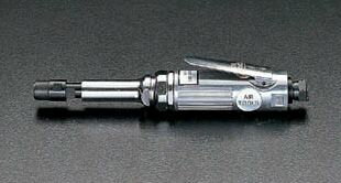 全長：194mm重量：600g使用圧力：0.64MPaエアー消費量：114L/min無負荷回転数：24，000rpm使用コンプレッサー：2.2kw吸入口：Rc(PT)1/4"チャックサイズ：6mm000012007010 HD　