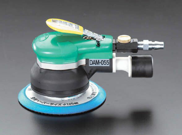 【メーカー在庫あり】 エスコ(ESCO) 9,500rpm/125mm デュアルアクションエアーサンダー 000012001820 HD