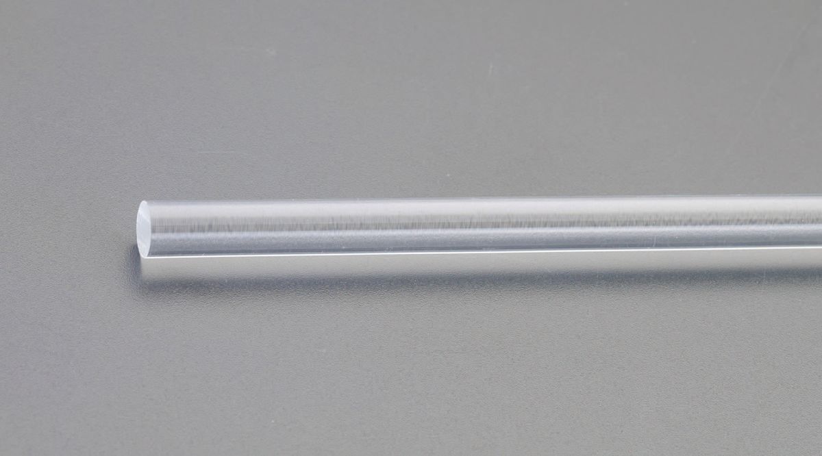 【メーカー在庫あり】 エスコ ESCO φ12x1000mm アクリル丸棒(透明) 000012096383 HD