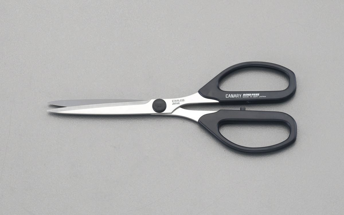 【メーカー在庫あり】 エスコ ESCO 210mm はさみ 事務用(フッ素コート/ステンレス製) 000012237711 HD