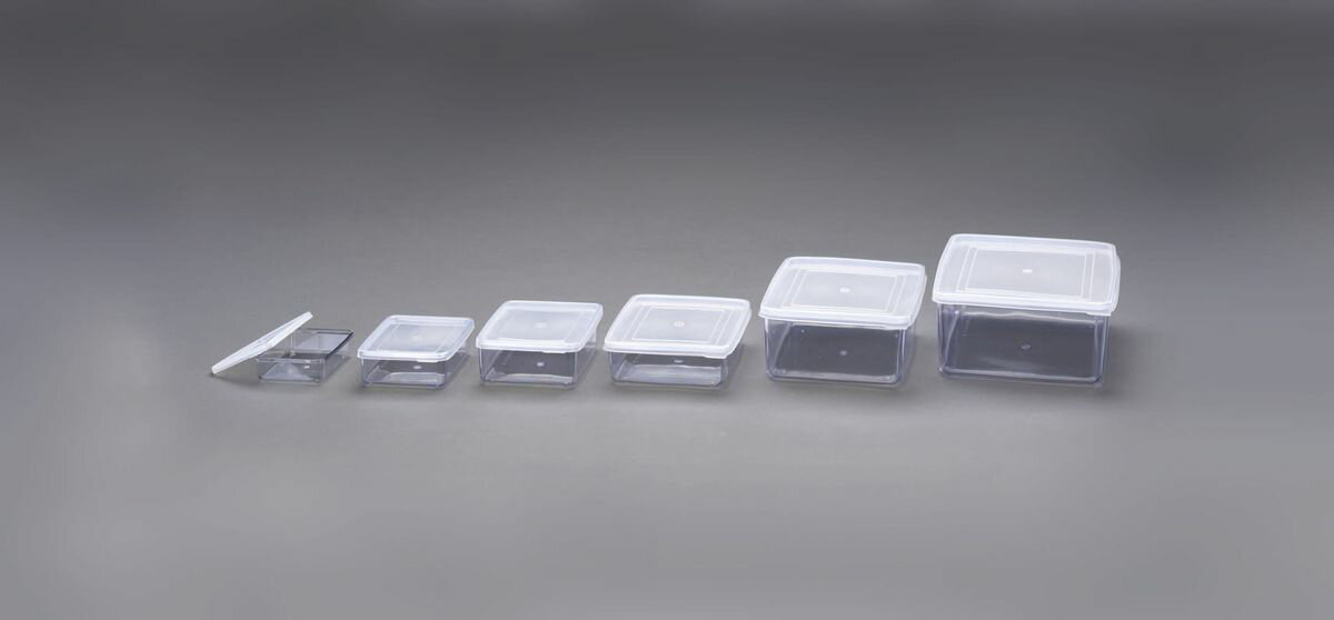 【メーカー在庫あり】 エスコ ESCO 165x126x51mm/750ml シール容器(角型) 000012225394 HD