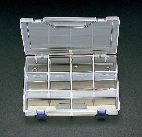 【メーカー在庫あり】 エスコ ESCO 300x200x62mm パーツケース 000012030836 HD