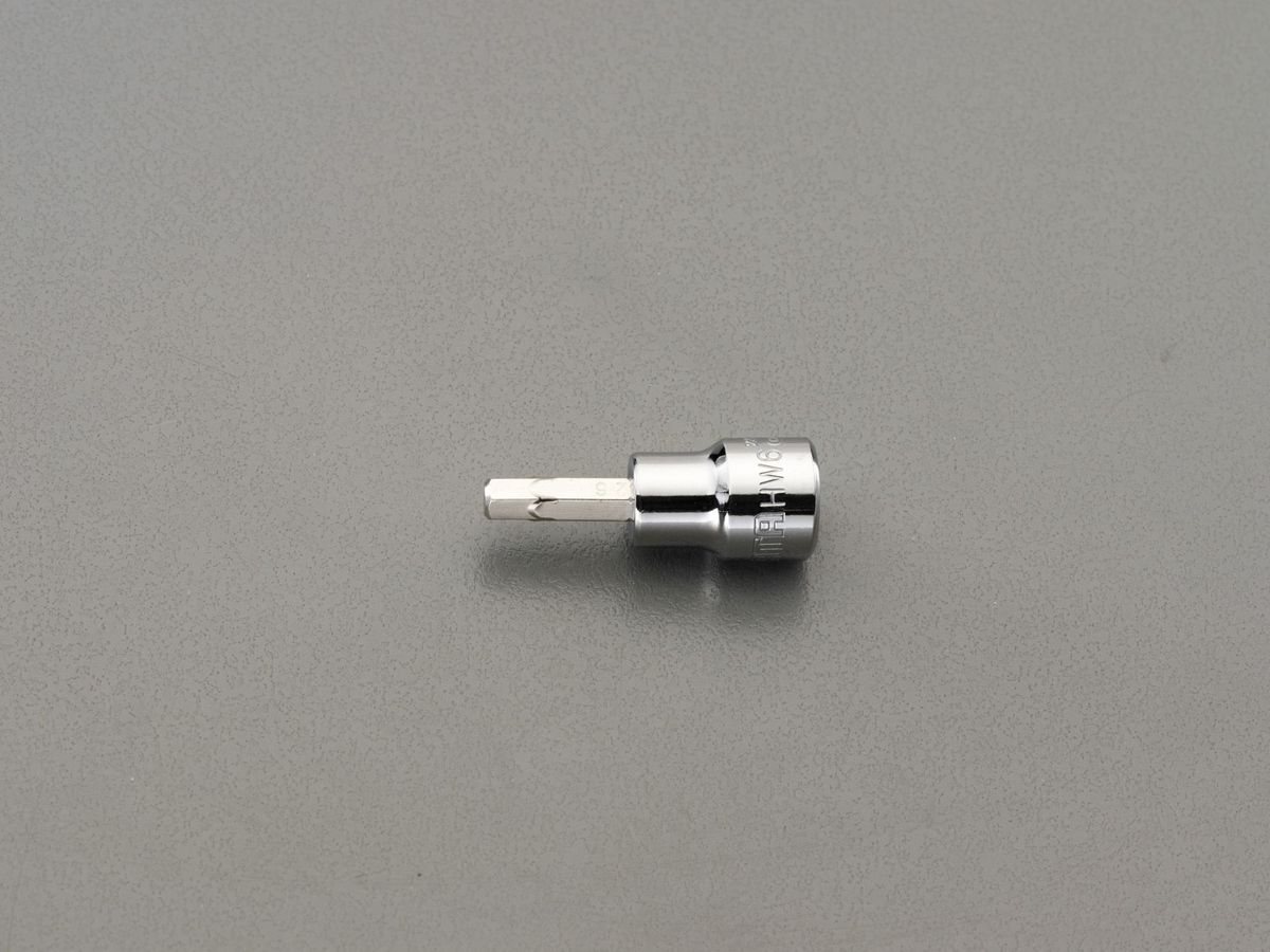 【メーカー在庫あり】 エスコ ESCO 3/8"sqx8mm Hexビットソケット 000012251415 HD店
