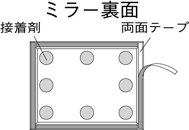 【メーカー在庫あり】 エスコ ESCO 320x250x5.8mm車出口用安全ミラー(接着式) 0000...
