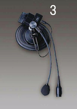 【メーカー在庫あり】 EA790MR-3 エスコ ESCO ヘルメット用ヘッドセット