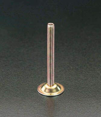 【メーカー在庫あり】 エスコ ESCO M8x43mm/30mm/100kg アジャストベース スチール製 000012024398 HD